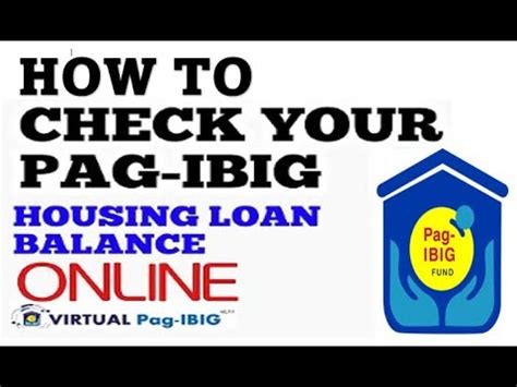 pag ibig housing loan balance|FAQs .